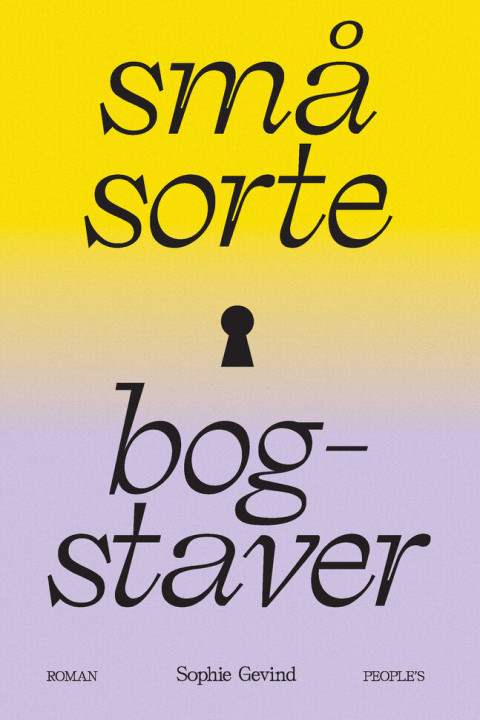 Omslag: Små sorte bogstaver