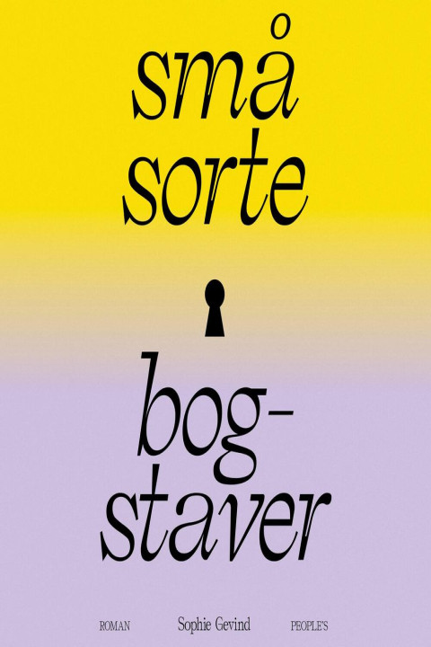 Omslag: Små sorte bogstaver