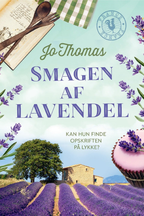 Omslag: Smagen af lavendel
