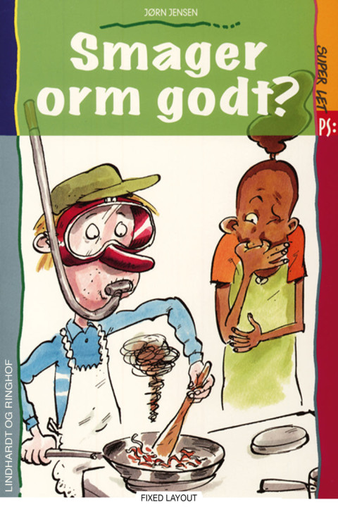 Omslag: Smager orm godt?