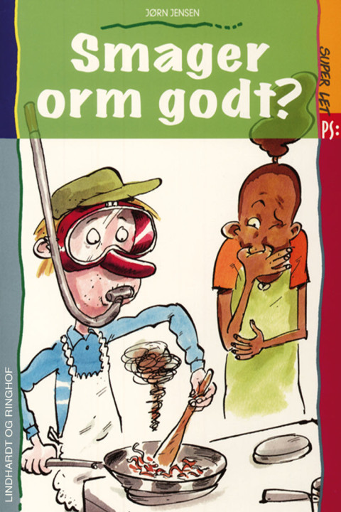 Omslag: Smager orm godt?