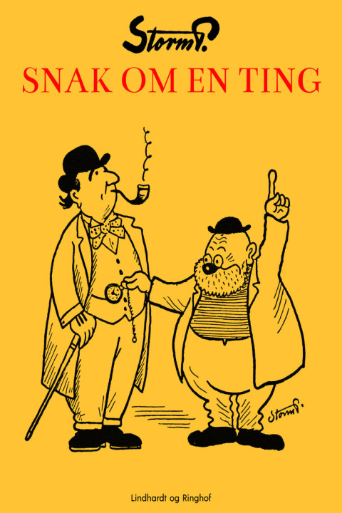Omslag: Snak om en ting