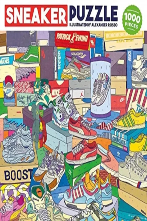 Omslag: Sneaker Puzzle
