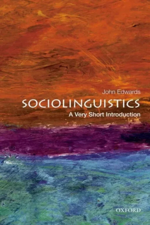 Omslag: Sociolinguistics - A Very Short Introduction