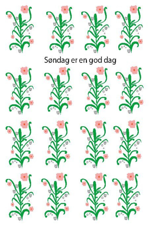 Omslag: Søndag er en god dag
