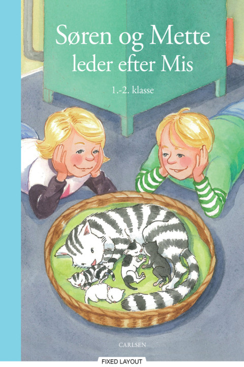 Omslag: Søren og Mette leder efter Mis
