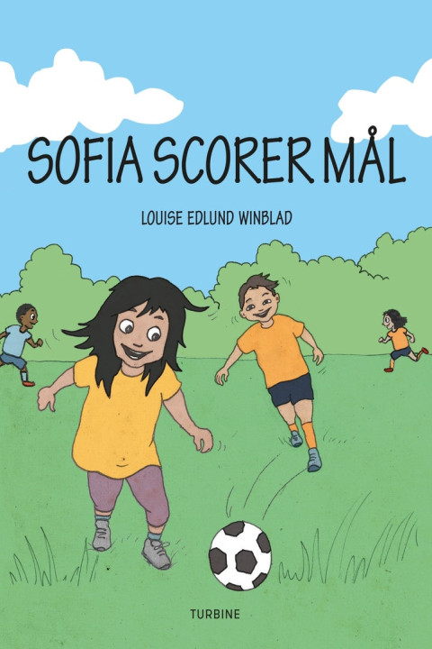 Omslag: Sofia scorer mål