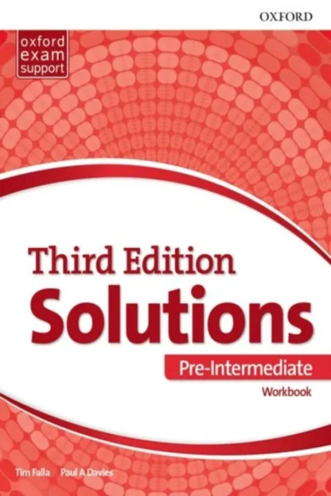 Omslag: Solutions: Pre-Intermediate: Workbook - Leading the way to success
