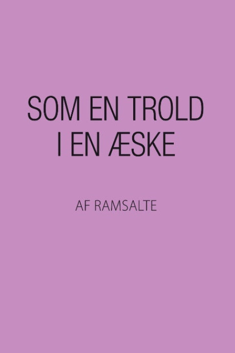Omslag: Som en trold i en æske
