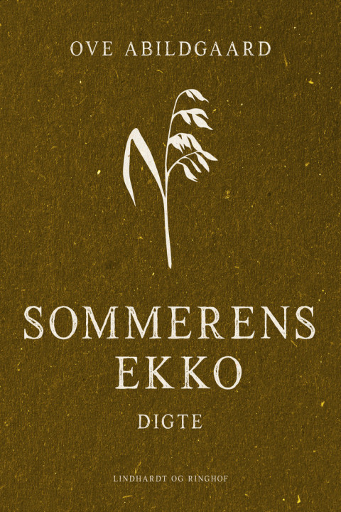 Omslag: Sommerens ekko. Digte