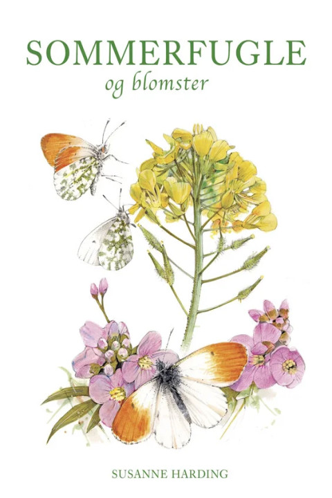 Omslag: SOMMERFUGLE OG BLOMSTER