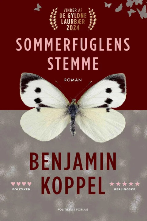 Omslag: Sommerfuglens stemme
