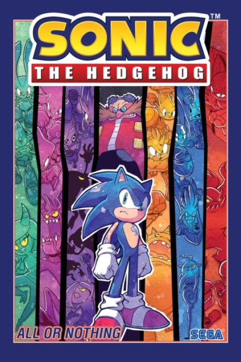 Omslag: Sonic the Hedgehog Volume 7 All or Nothing