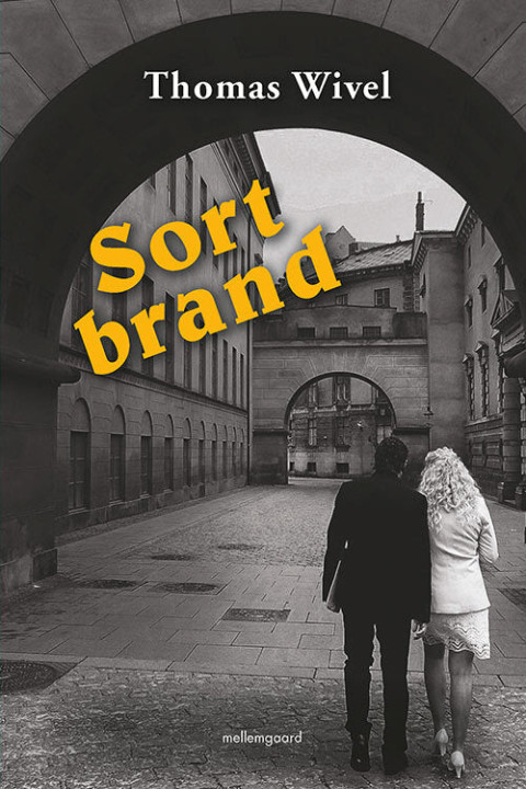 Omslag: Sort brand