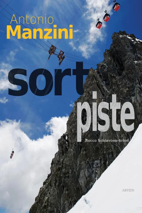Omslag: Sort piste