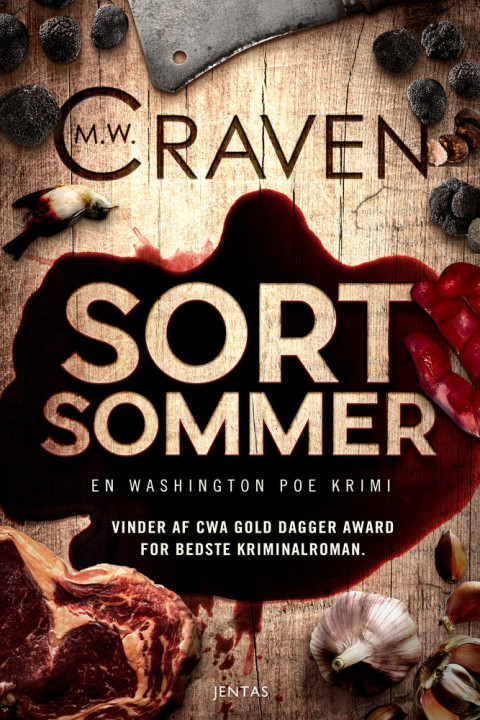 Omslag: Sort sommer