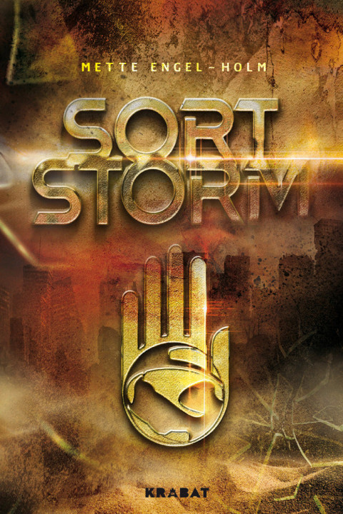Omslag: Sort Storm