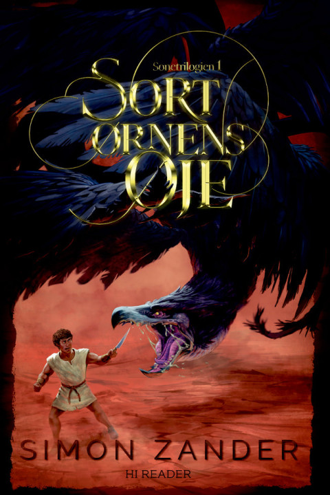 Omslag: Sortørnens Øje