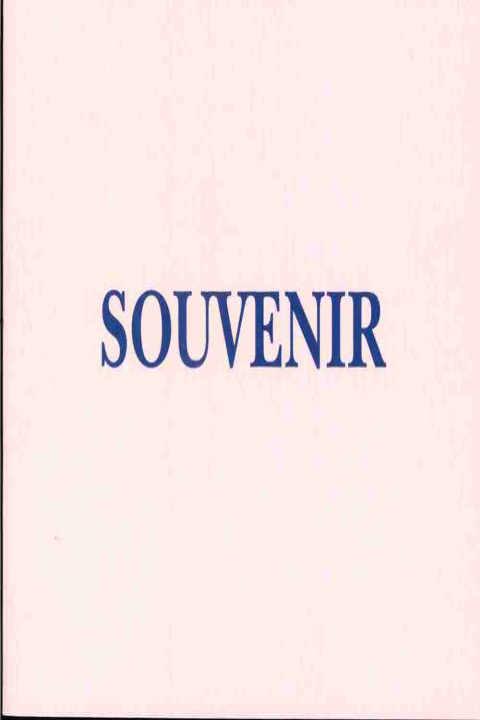 Omslag: SOUVENIR