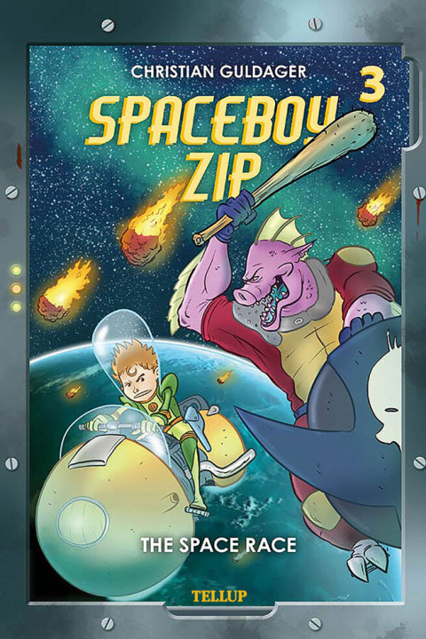 Omslag: Spaceboy Zip 3: The Space Race