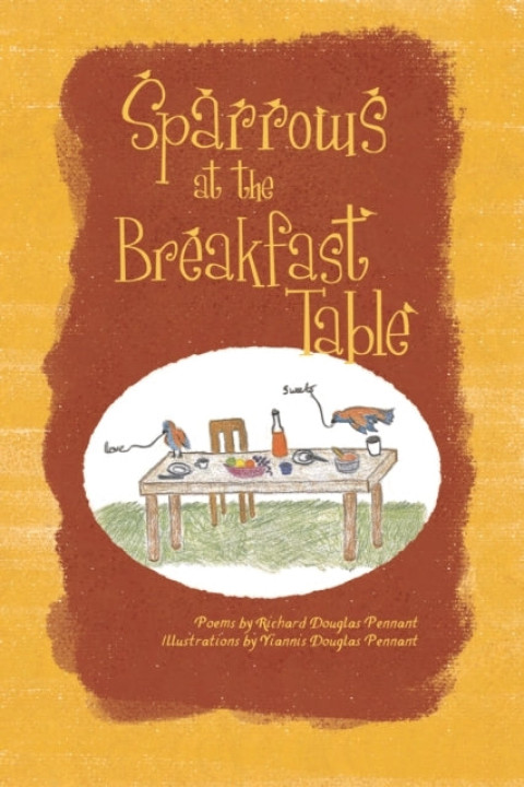 Omslag: Sparrows At The Breakfast Table