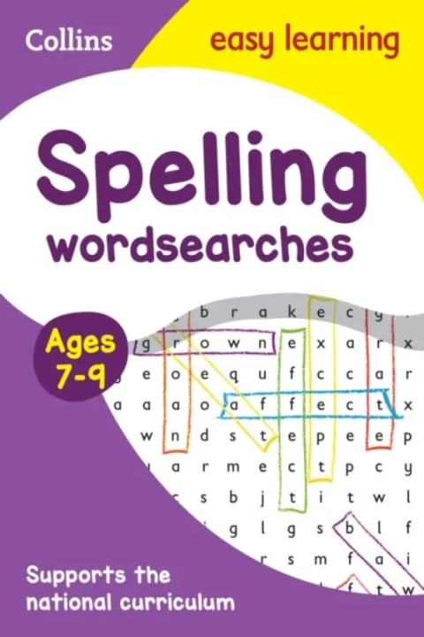 Omslag: Spelling Word Searches Ages 7-9 - Ideal for Home Learning