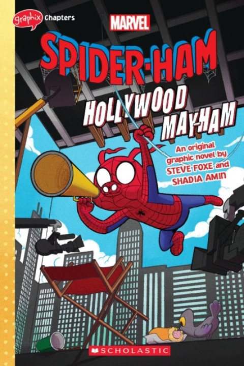 Omslag: Spider-ham Hollywood May-ham!