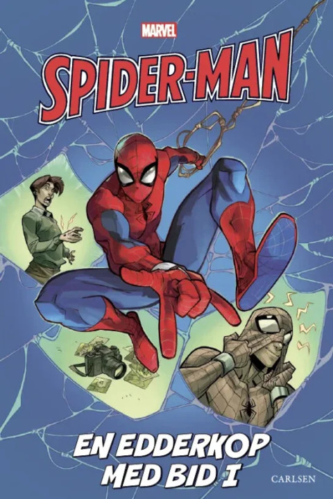 Omslag: Spider-Man: En edderkop med bid i