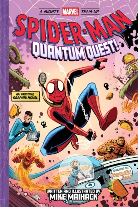 Omslag: Spider-Man: Quantum Quest! A Mighty Marvel Team-Up 2