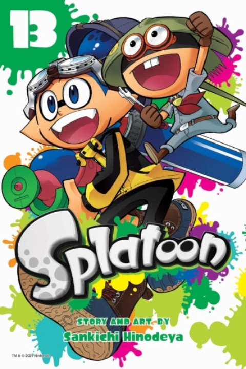 Omslag: Splatoon Vol. 13