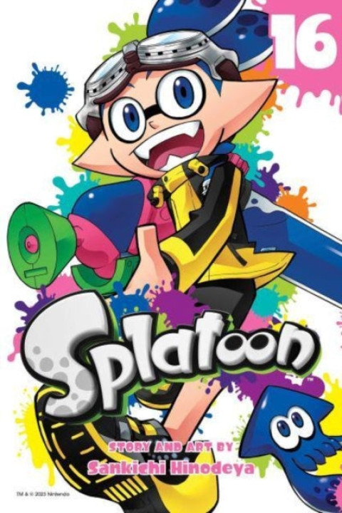 Omslag: Splatoon Vol. 16