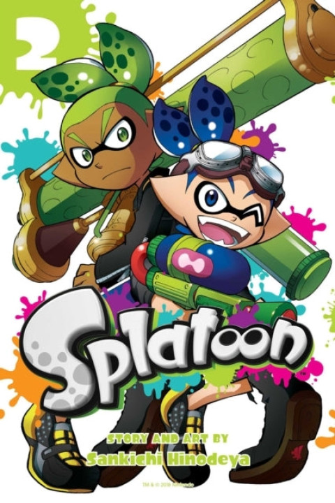 Omslag: Splatoon, Vol. 2