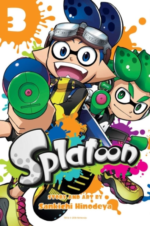 Omslag: Splatoon, Vol. 3
