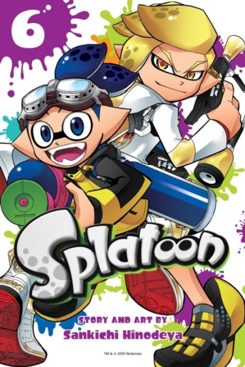 Omslag: Splatoon Vol. 6