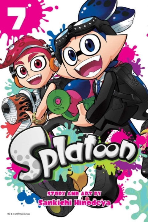 Omslag: Splatoon Vol. 7