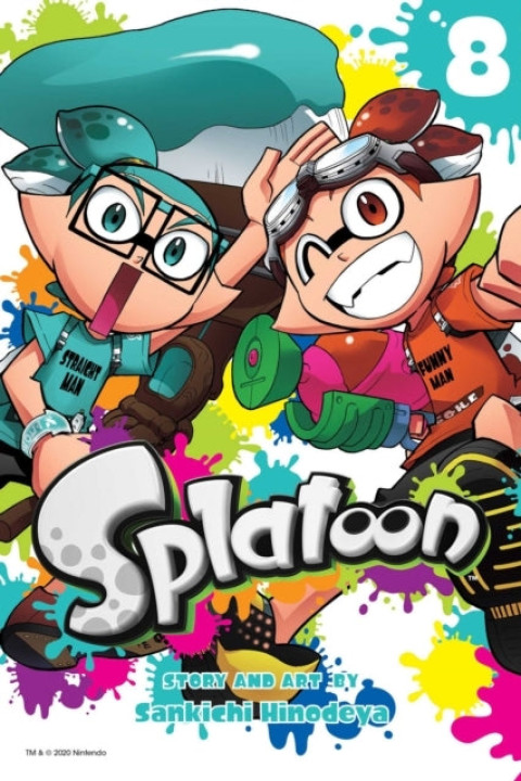 Omslag: Splatoon Vol. 8