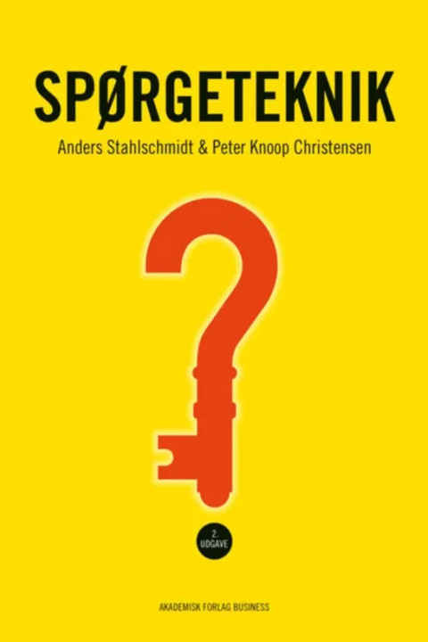 Omslag: Spørgeteknik