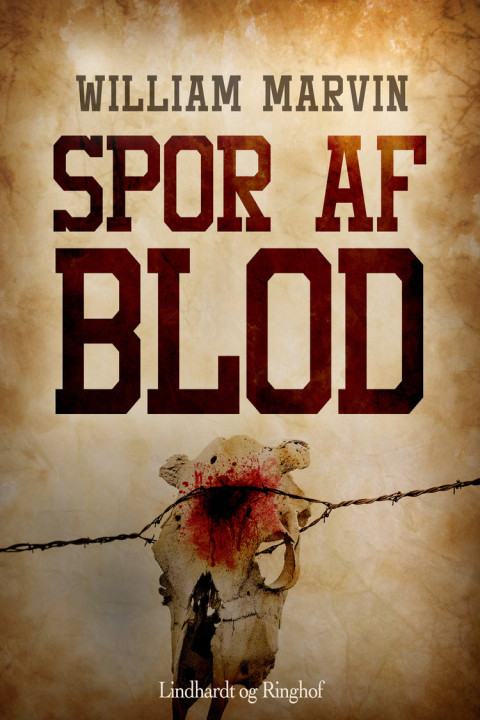 Omslag: Spor af blod
