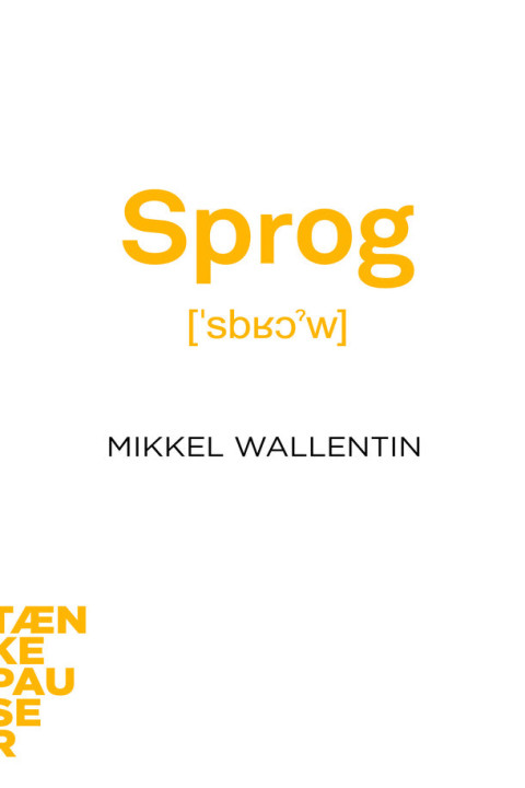 Omslag: Sprog