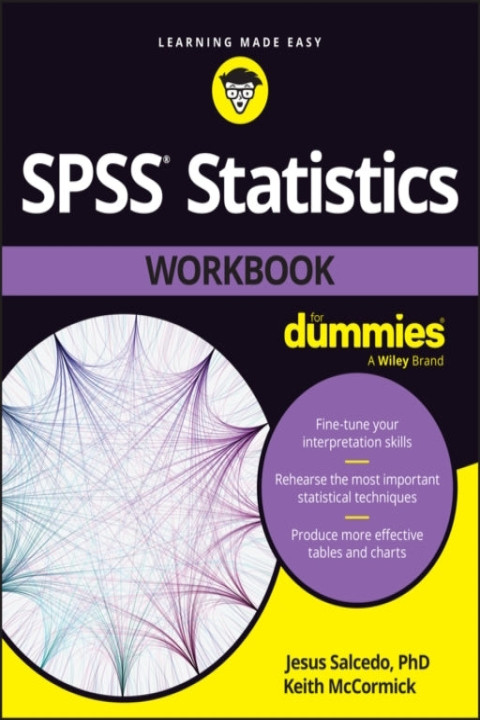 Omslag: Spss Statistics Workbook for Dummies