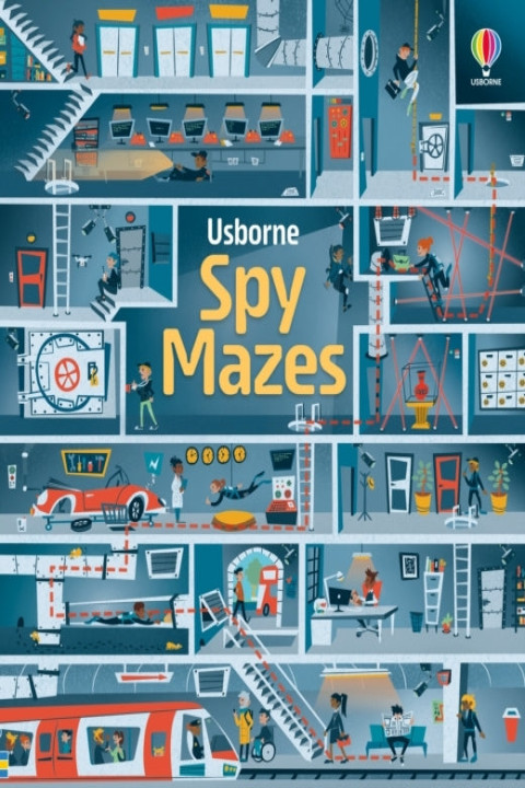Omslag: Spy Mazes