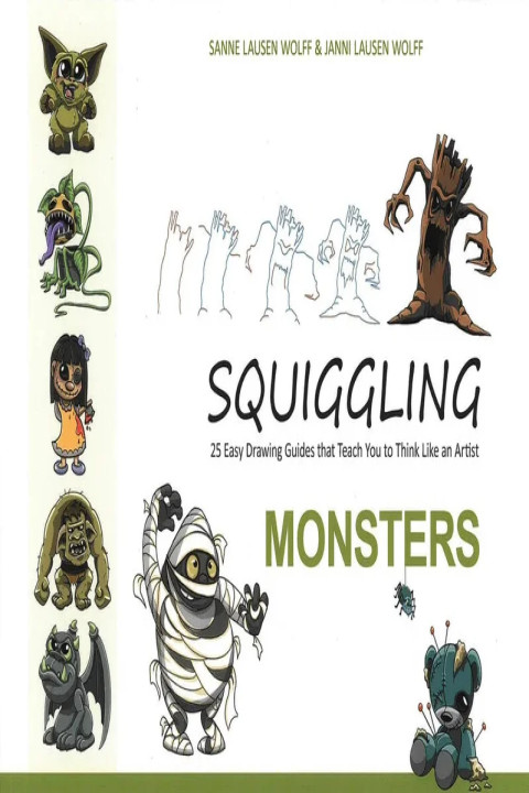 Omslag: Squiggling - Monsters