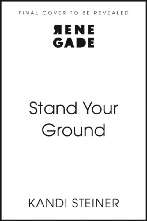 Omslag: STAND YOUR GROUND