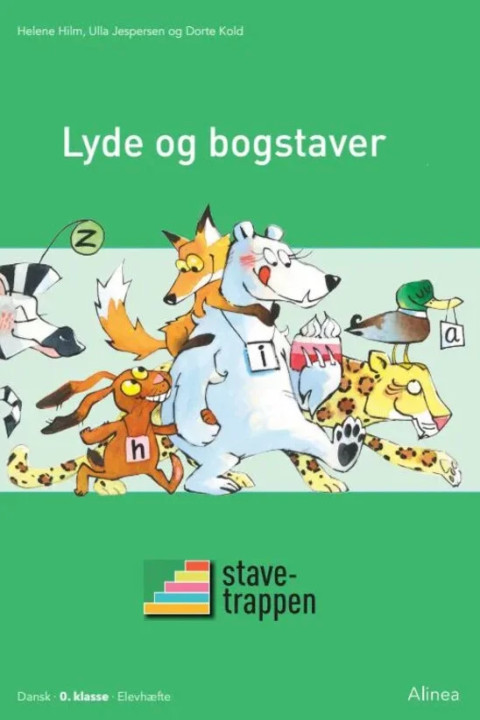 Omslag: Stavetrappen, Lyde og bogstaver