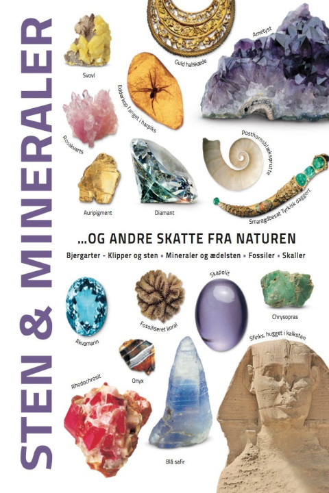 Omslag: Sten og mineraler