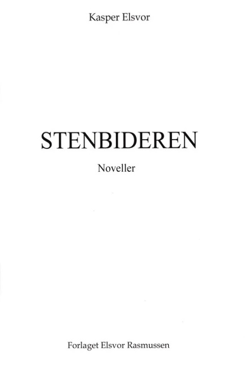 Omslag: Stenbideren