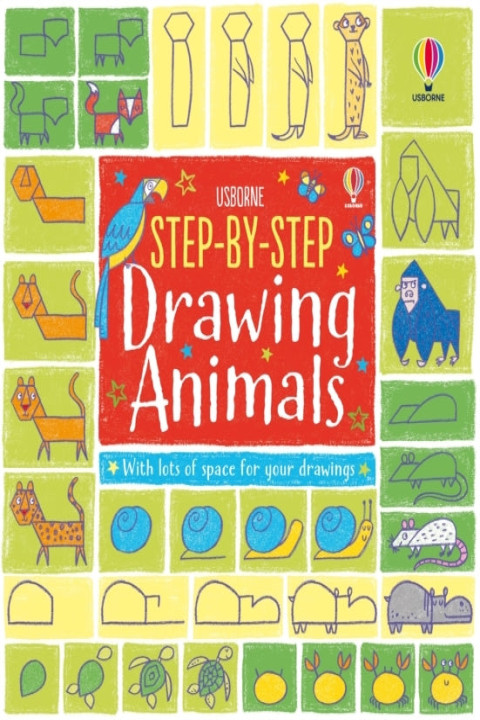 Omslag: Step-by-step Drawing Animals