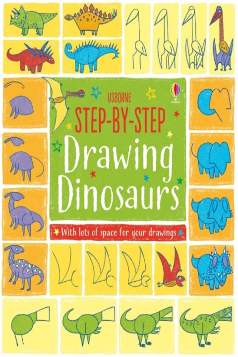 Omslag: Step-by-step Drawing Dinosaurs