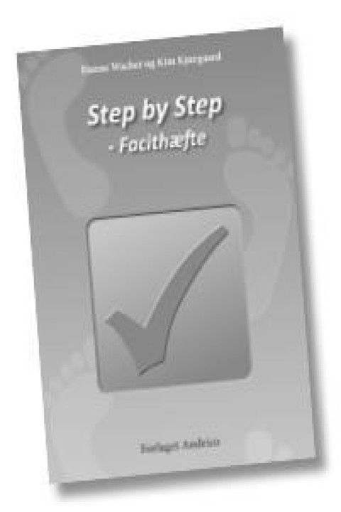 Omslag: Step by Step - Facithæfte