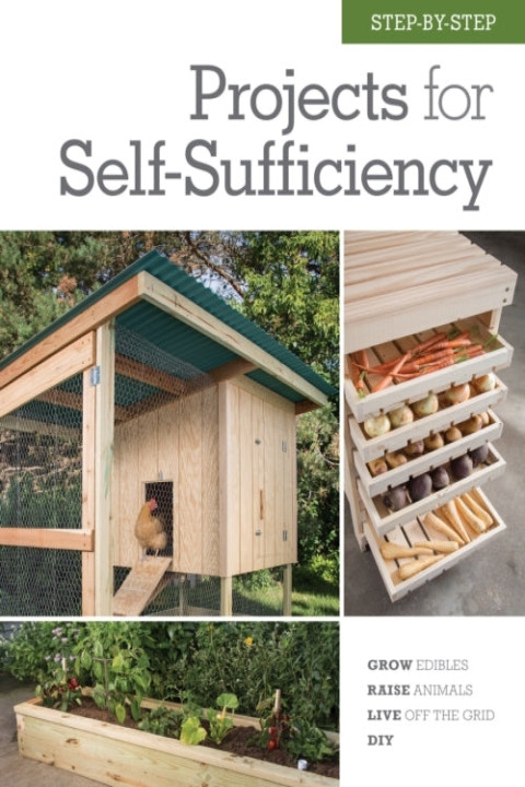 Omslag: Step-by-step Projects for Self-sufficiency